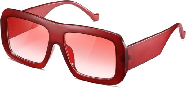 kimorn Sunglasses Womens Men Trendy Retro Sun Glasses