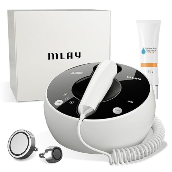 MLAY Professional RF Beauty Machine, Radio Frequency Face Machine with 2 Probes,