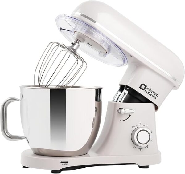 Kitchen in the box Stand Mixer - 900W Kitchen Mixer with Bowl 6.5 QT,Bread Dough