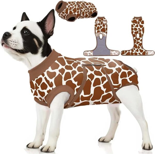PetWarm Recovery Suit for Dogs, Onesie for Dogs After Surgery, Full Body