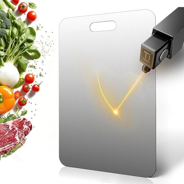 katuchef titanium cutting board- 2025 New Upgrade Pure Titanium Cutting