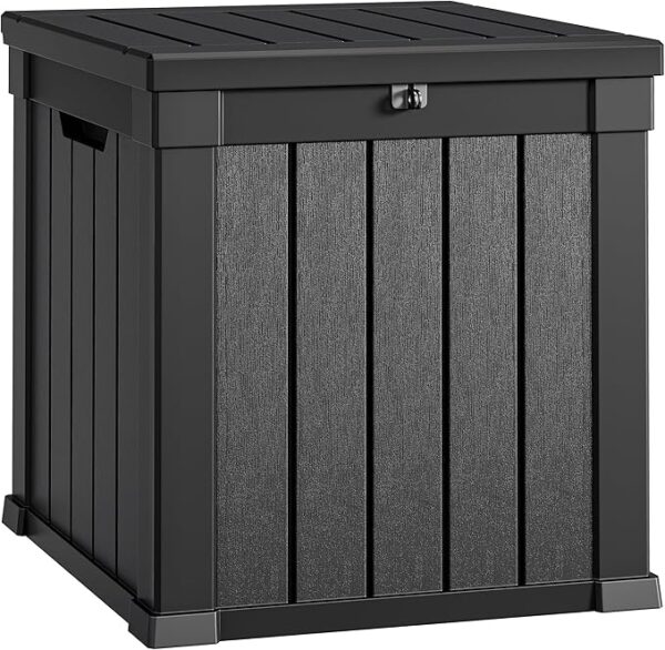 YITAHOME Deck Box, 51 Gallon Weather Resistant Outdoor Storage Container