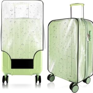 Thicken Clear Luggage Cover Protector, 24" PVC Luggage Covers for Suitcase Waterproof Dustproof