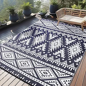 OLANLY Outdoor Rug Waterproof save 5 %