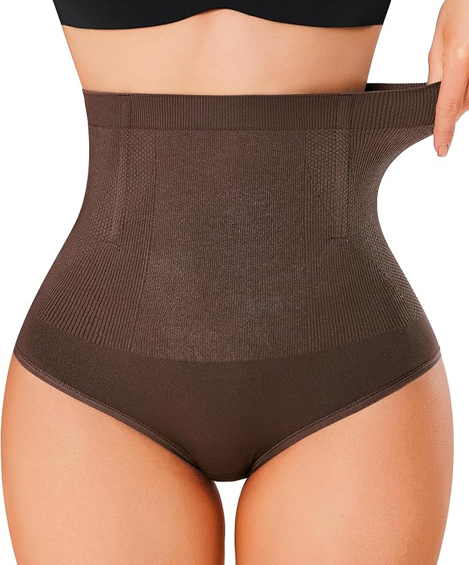 Nebility Tummy Control Panties Seamless Shapewear High Waisted Body Shaper Butt Lifter