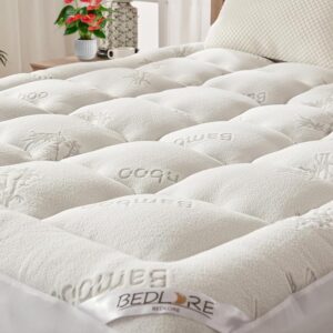 BEDLORE Queen Mattress Topper Viscose Derived from Bamboo Save -29%