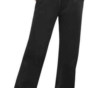 ATHMILE Womens Sweatpants 2025 Fall Baggy Wide Leg Sweatpant Fleece Lined Straight Leg Sweat Pants Limited time deal savings-33%